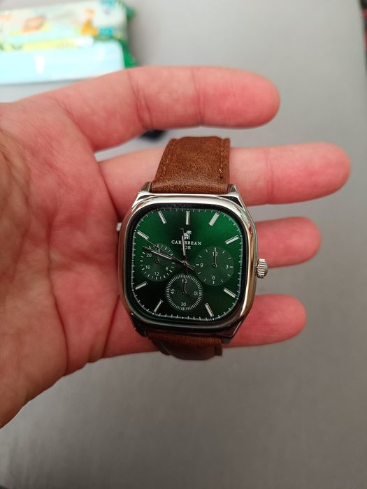 Zegarek męski Caribbean Joe – Model CJ7145SL (Deep Green)