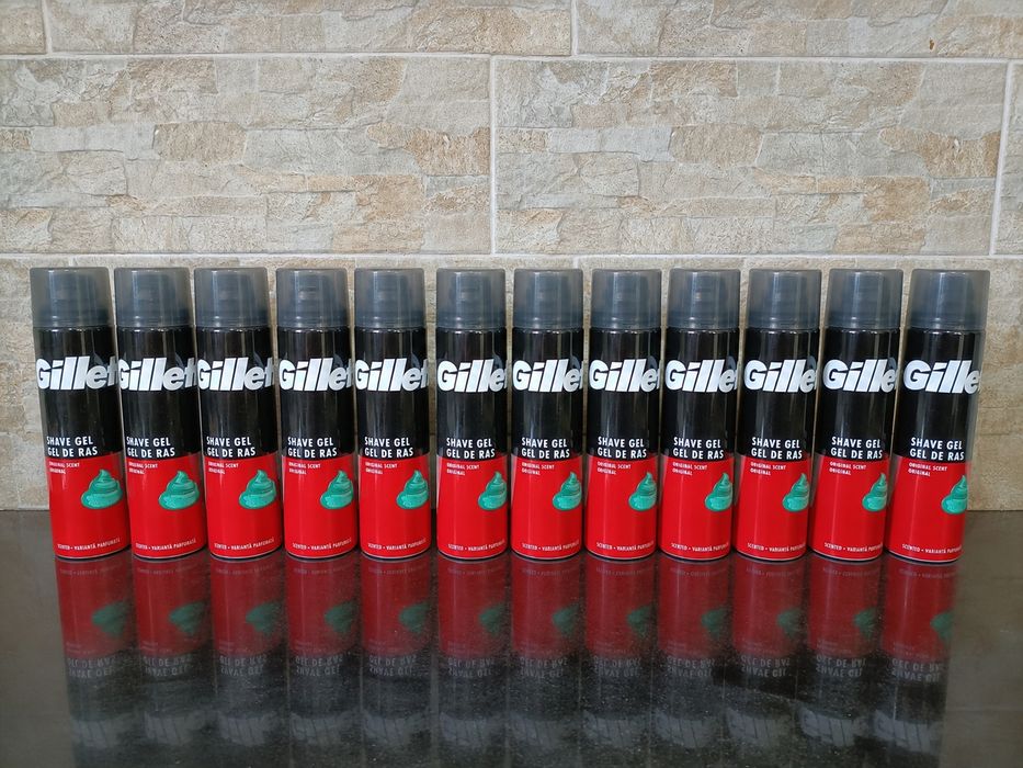 Żel do golenia Gillette, 12 sztuk