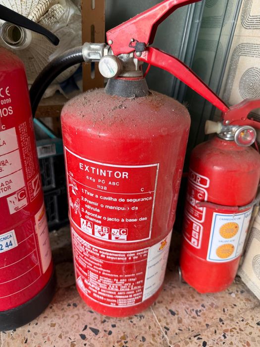 Extintores de Incêndio – Vários modelos disponíveis