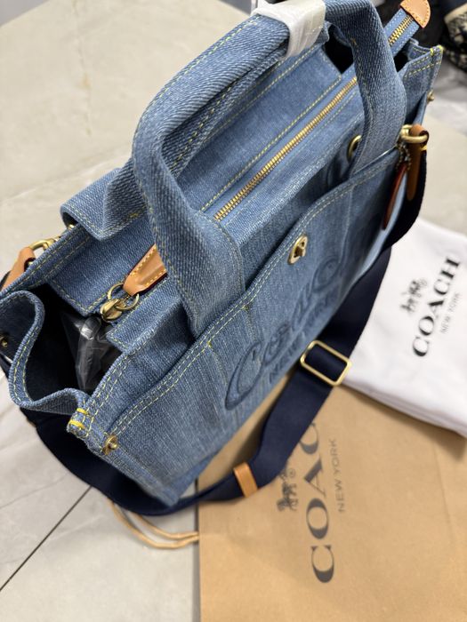 Сумка coach tote bag cargo шоппер