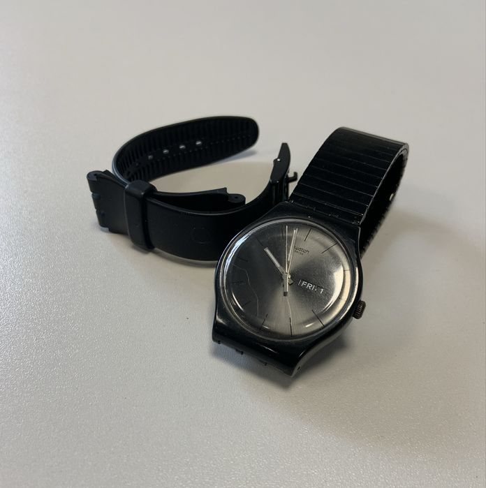 Оригінальний швейцарський годинник Swatch / чоловічий годинник