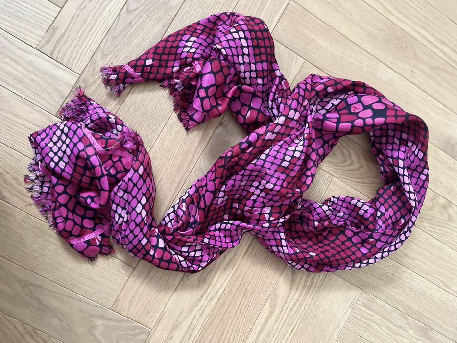 apaszka różowa duża