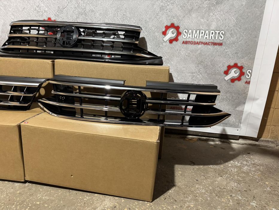 Volkswagen Tiguan 18-21 21+ Atlas 21+ R-LINE Grille решотка радиатора