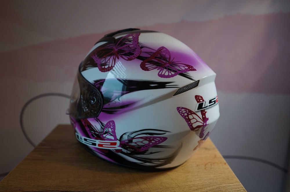 Moto damski kask motocyklowy LS2 FF352 ROOKIE Flutter rozm. M