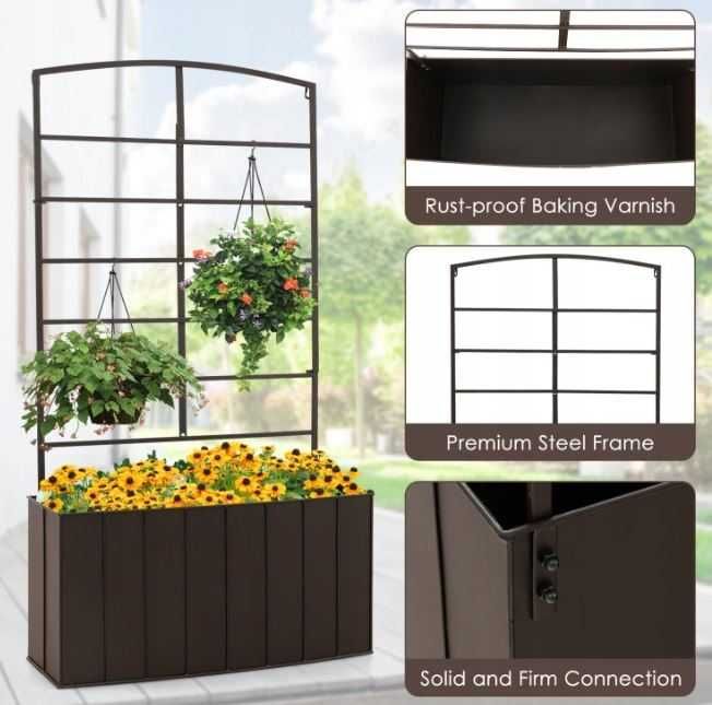 Donica na rośliny pnące Costway