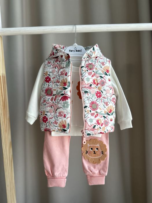 Костюм трійка для дівчинки