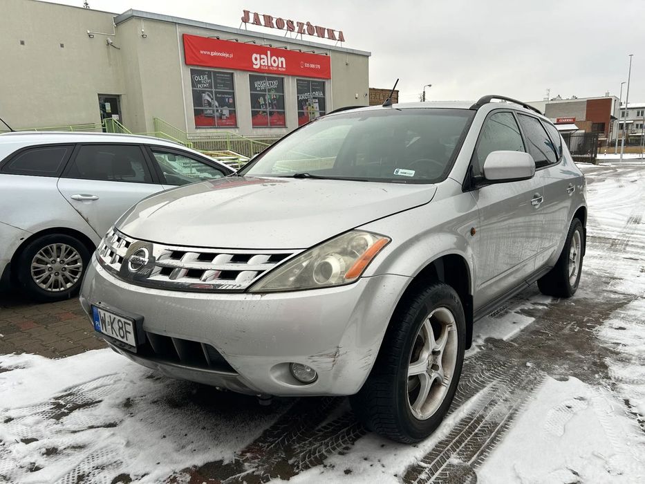 Nissan Murano Z50 Samochód Terenowy napęd 4x4 SUV Silnik 3.5L 245KM LPG STAG USA hak