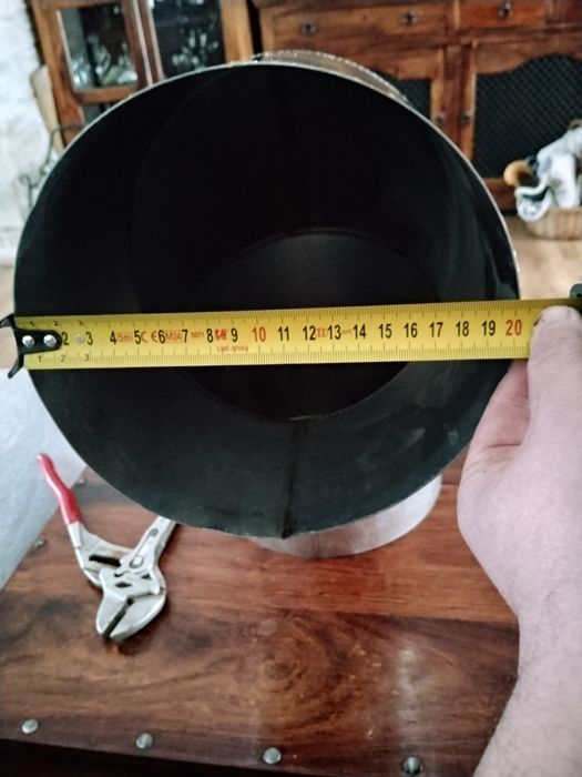 Kolanko nierdzewne fi 200