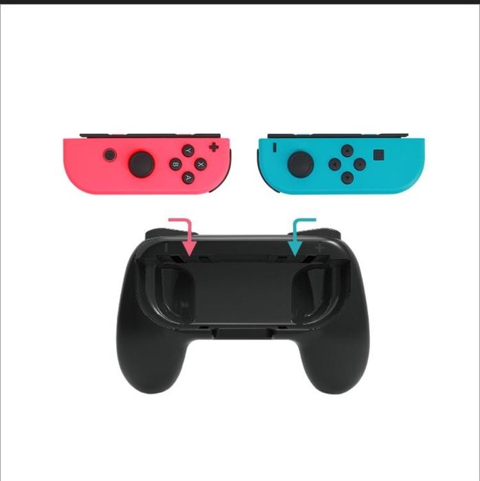 Тримачі DOBE® TNS-851 (Black) для Joy-Con Controller Grip Nintendo Switch / Switch OLED (2шт.)