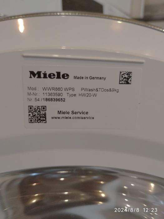 OUTLET Janki ul Wspólna 6 Pralka MIELE WWR860 WPS
