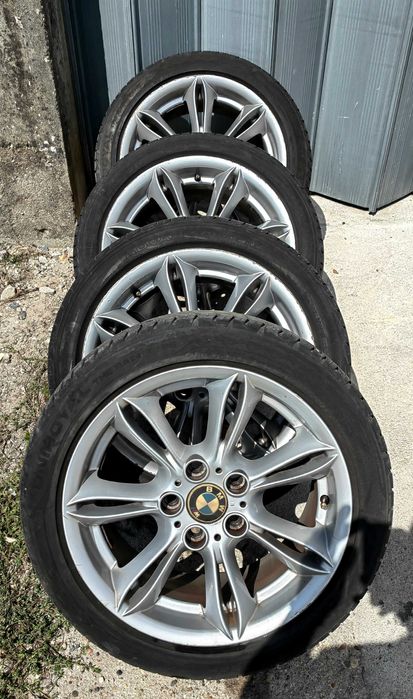 Jantes 17 BMW Serie 1 /3 e 5 pneus praticamente novos