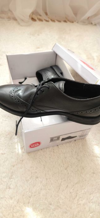 Buty Komunijne chłopięce SKÓRA