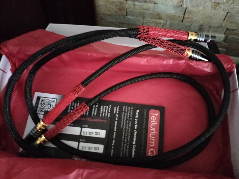 Міжблочний RCA кабель Tellurium Q black II