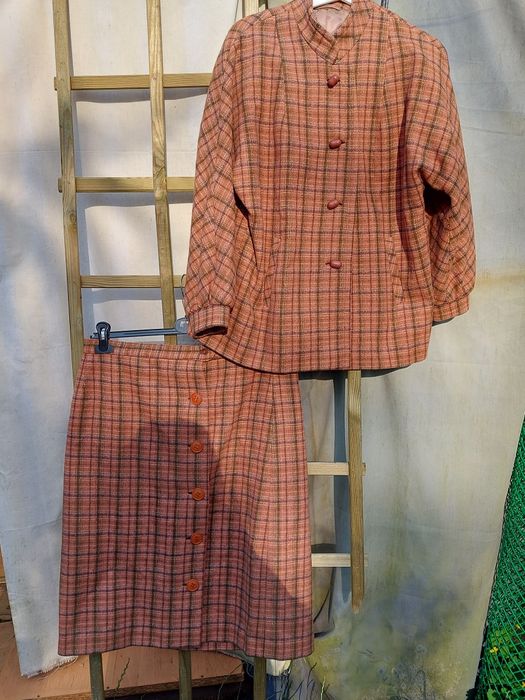 Stara garsonka damska kratka rozmiar 2XL/3XL z czasów PRL