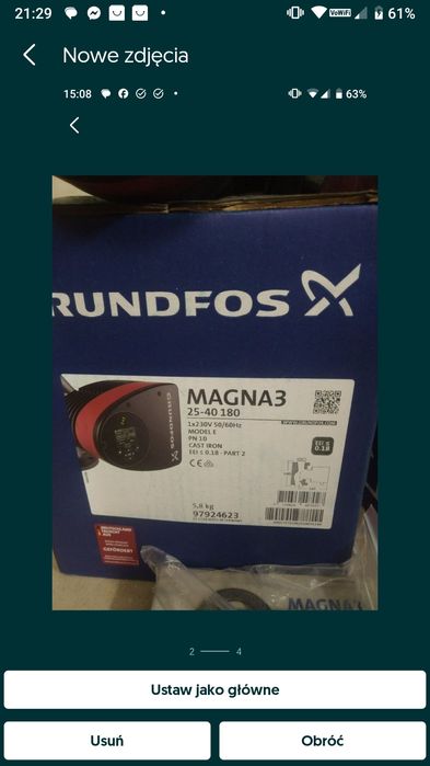 Nowe pompy obiegowe Magna3 Grunfos