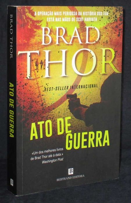Livro Ato de Guerra Brad Thor