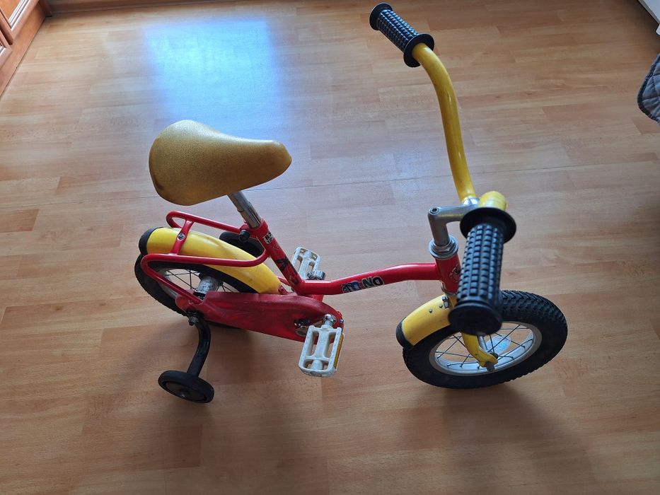 Rowerowe rower dziecięce  + uchwyt nauka popychacz