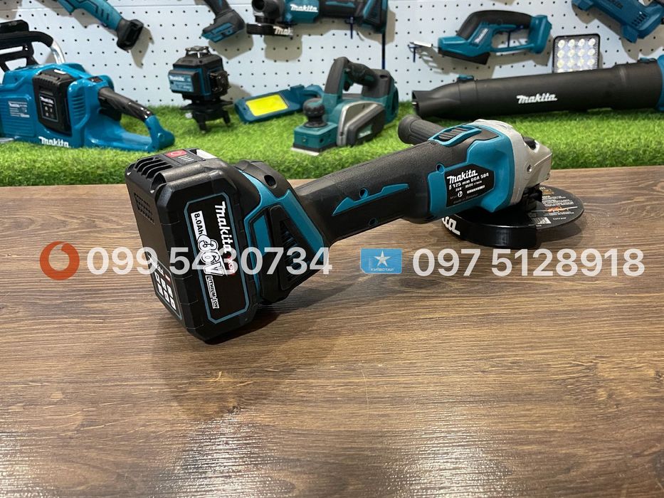 Акумуляторна Болгарка DGA 504 36V 8Ah  1200 вт КШМ аккумуляторная УШМ