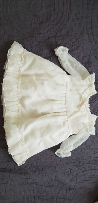 Sukienka do chrztu Abracadabra i buciki