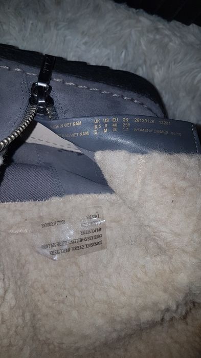 Ciepłe buty za kostke