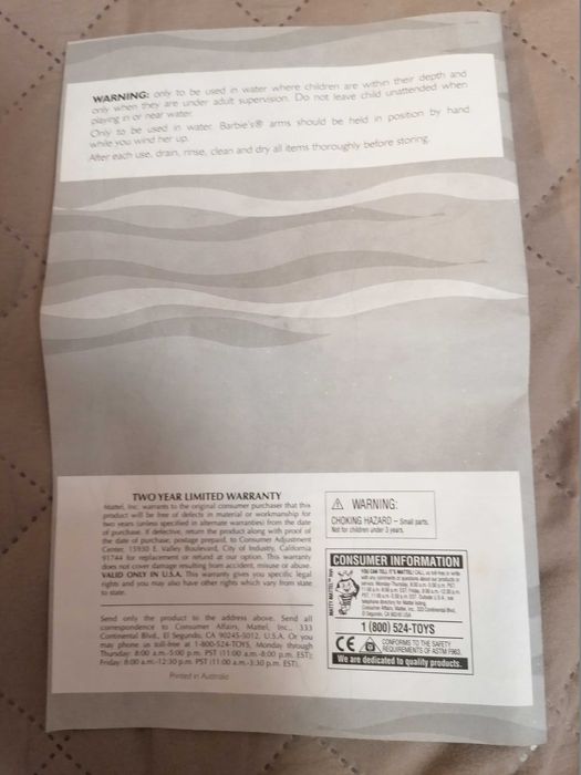 Barbie Swiming Champion (Olympic Games Sydney 2000) Mattel 25834