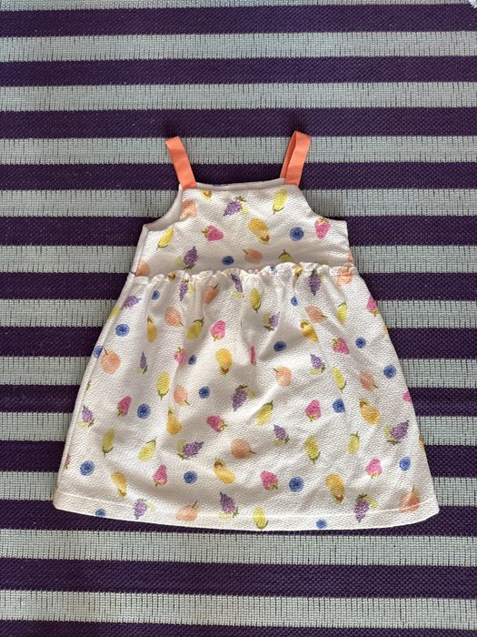 Vestido de verão com fruta 104 cm de altura