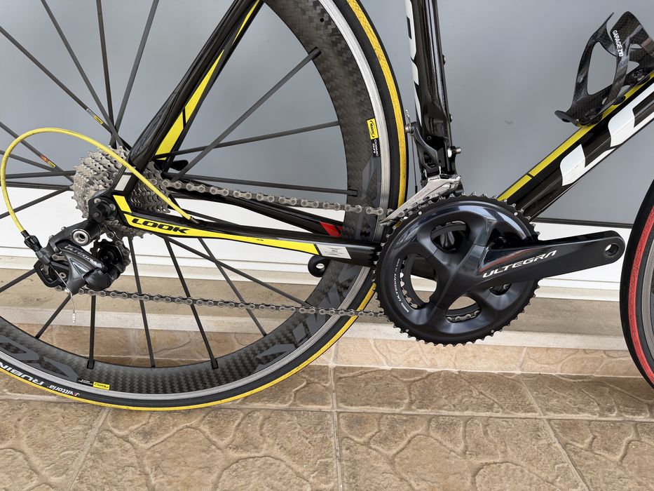 Bicicleta de estrada Look - Muito bem equipada!