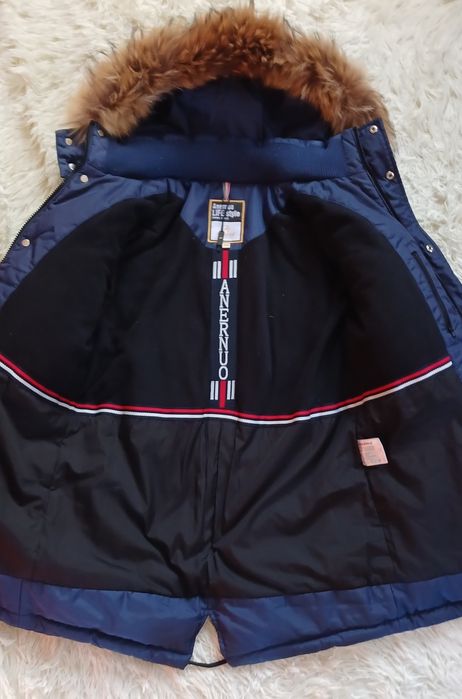 Зимова куртка парка Anernuo 140-150 в ідеальному стані