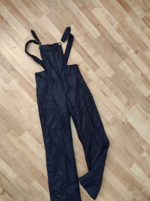 Spodnie na szelkach wodoodporne nieprzemakalne damskie S