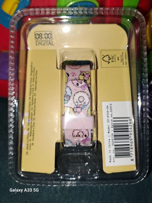 Świecąc zegarek dla dzieci NOWY