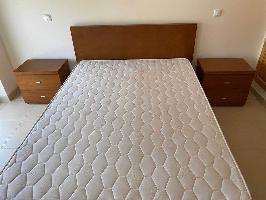 Colchão de cama de casal com 1,40 x 1,90m ortopédico