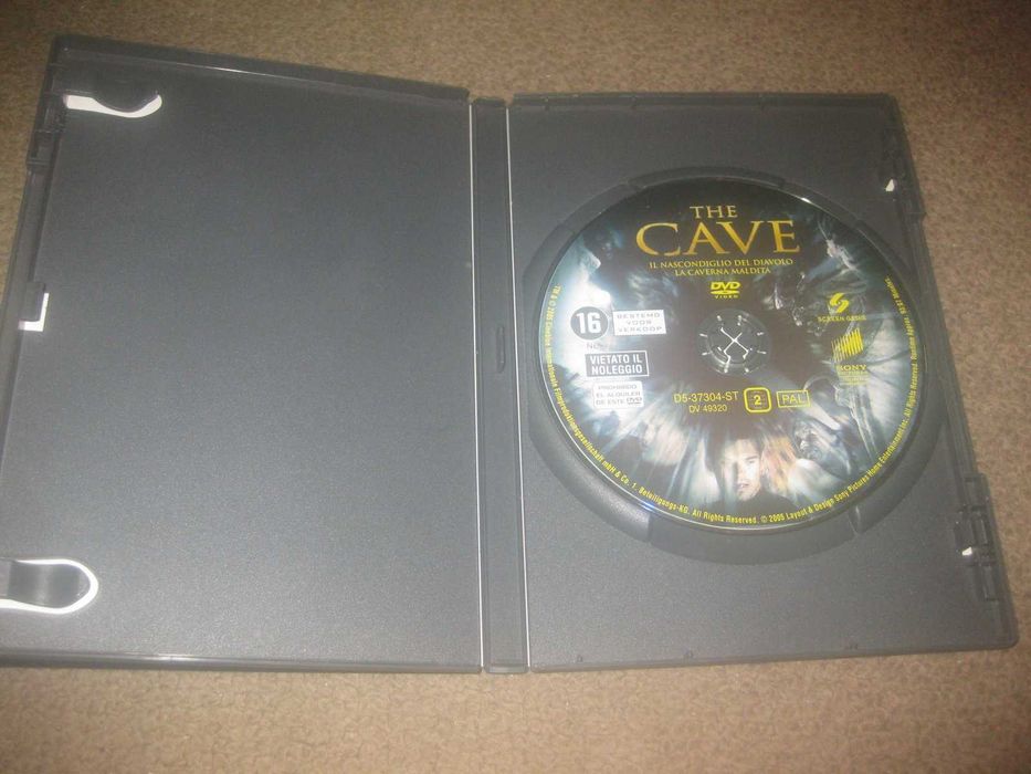 DVD "A Caverna" de Bruce Hunt