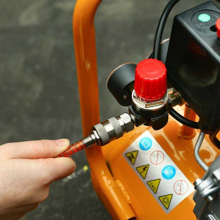 Компресор повітряний DEKO 24л 1.5 кВт 8 атм 260 л/хв компрессор PL