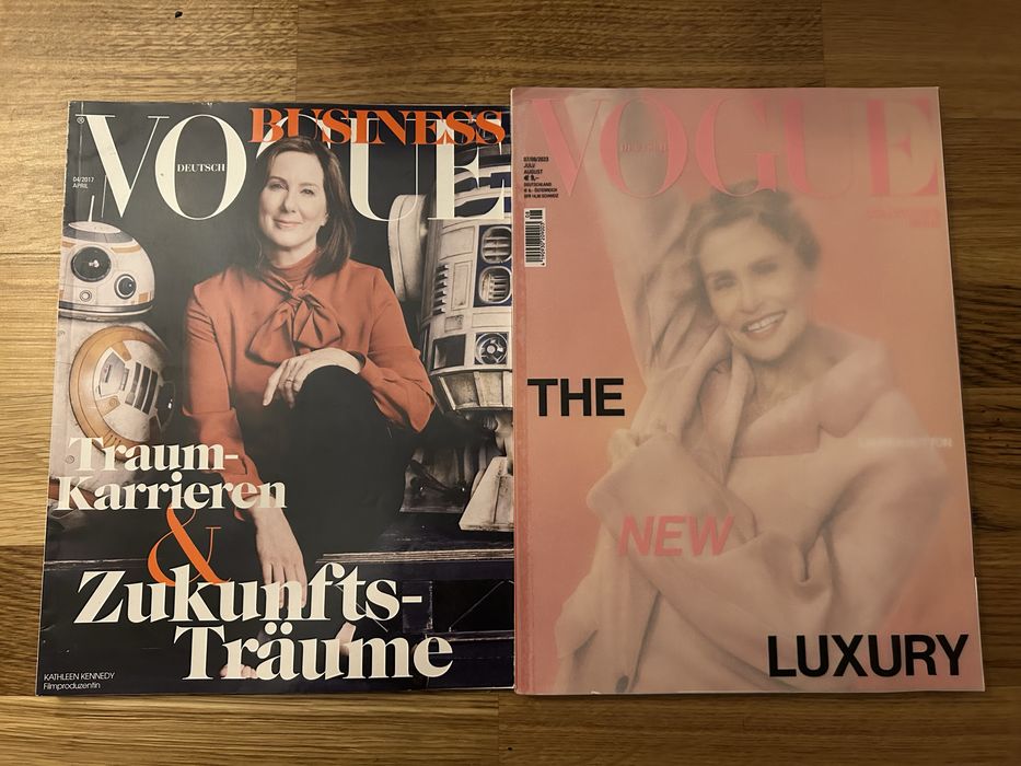 Vogue Legndary UK / Germany Vogue New luxury / Madonna / Margot Robbie/ Diane Kruger Tatler Cosmopolitan GQ Vanity Fair