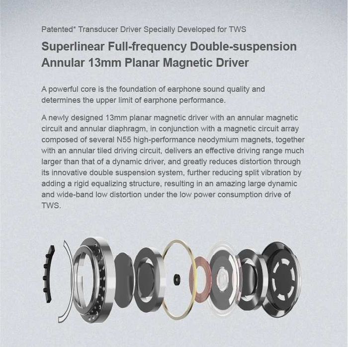 ‼️ Moondrop Golden Ages 2 - беспроводные TWS наушники с LDAC/LHDC/LC3