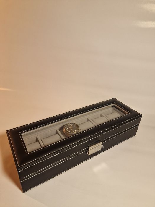 Futerał Case Etui 6 zegarków Skóra