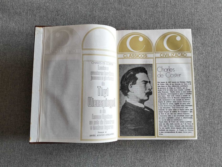 Livro "Thyl Ulenspiegel" de Charles de Coster