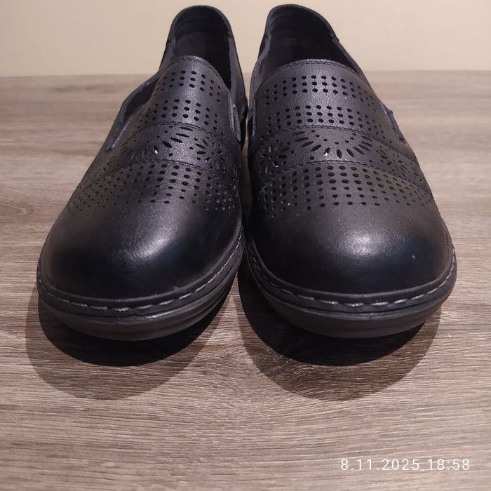 Buty damskie skórzane