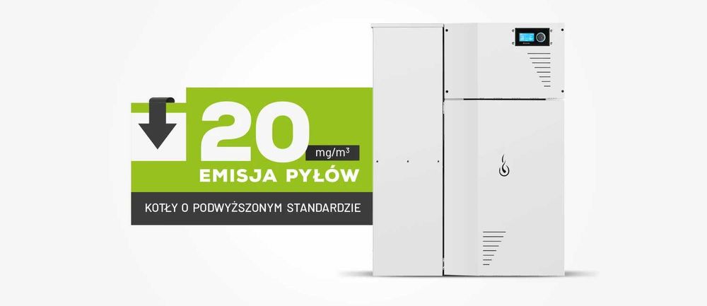 Mały kocioł na pellet Lidia Compact MINI 10-15kW dotacja