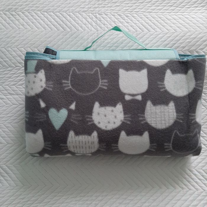 NOWY Koc plażowy, piknikowy, 150x200cm ,,Home and You"