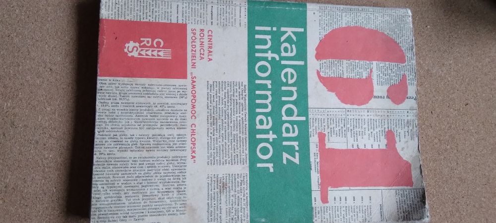 Kalendarz informacyjny 1961