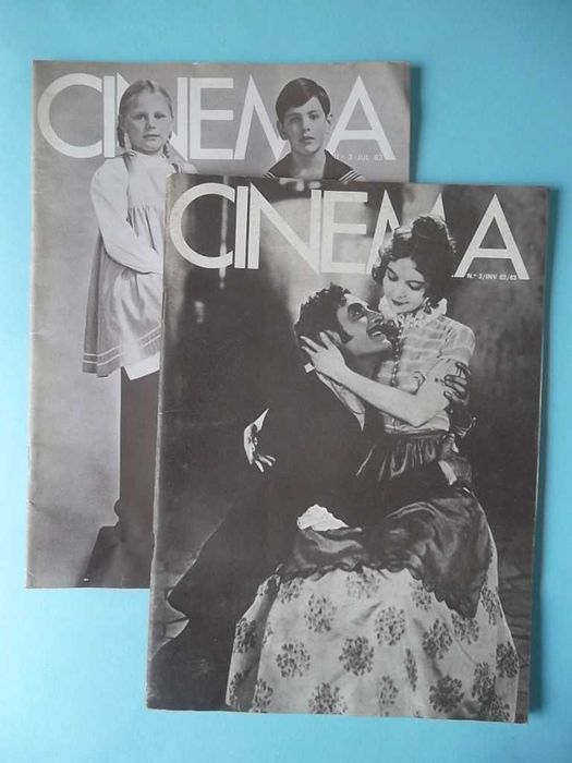 Coleção CINEMA Nº 2 e 3 - revistas de 1983