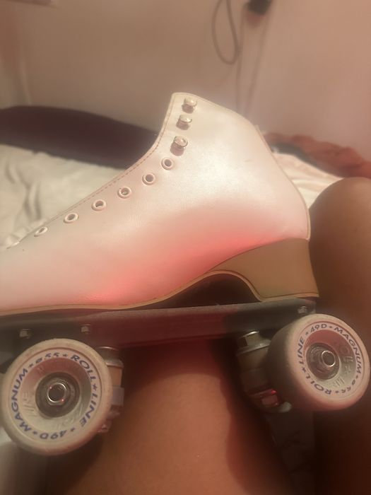 Patins profissionais de patinagem artística