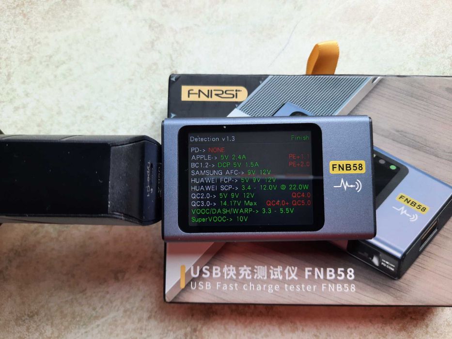 Зарядное устройство 40W PD APPLE AFC QC USB + TypeC (FNB58 В Комплект НЕ ВХОДИТ!)