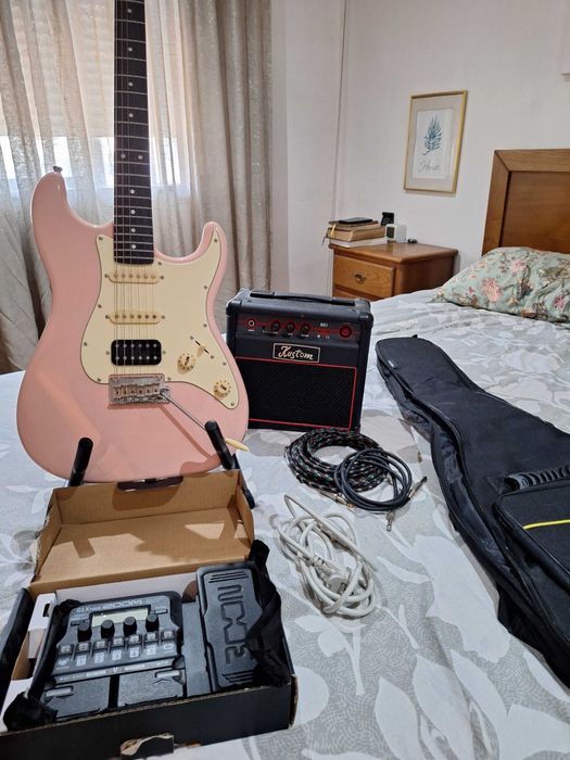 KIT Guitarra Eletrica JET Guitars JS 400