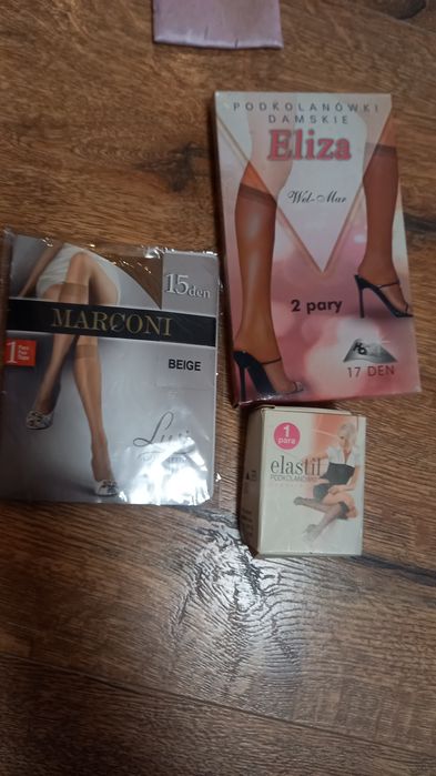Podkolanówki 3 pary