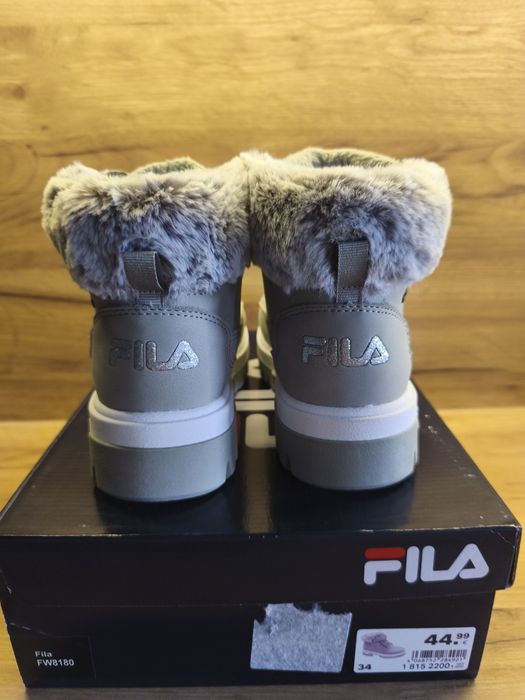 Nowe Buty ocieplane Fila r.34
