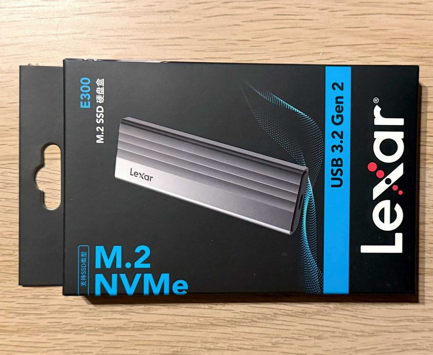 Obudowa dysku SSD M2 Lexar E300 NVMe USB-C 3.2 10Gbps