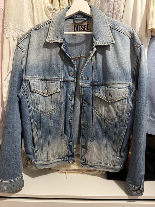 Jeansowa męska kurtka diesel