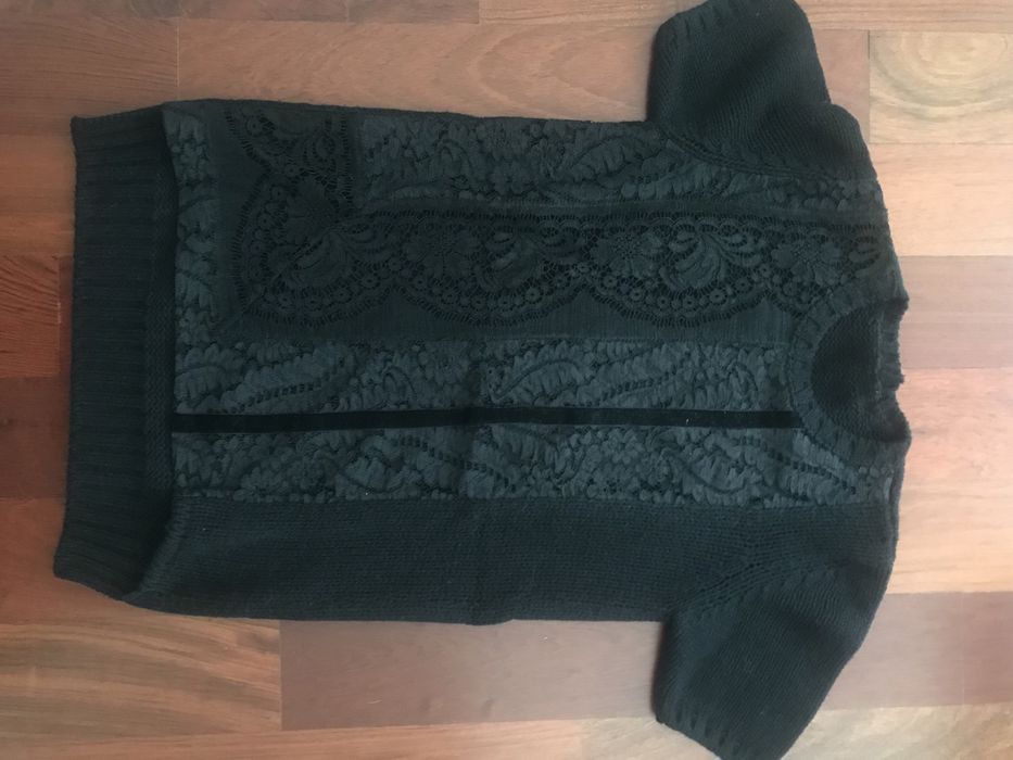 Camisola malha preta